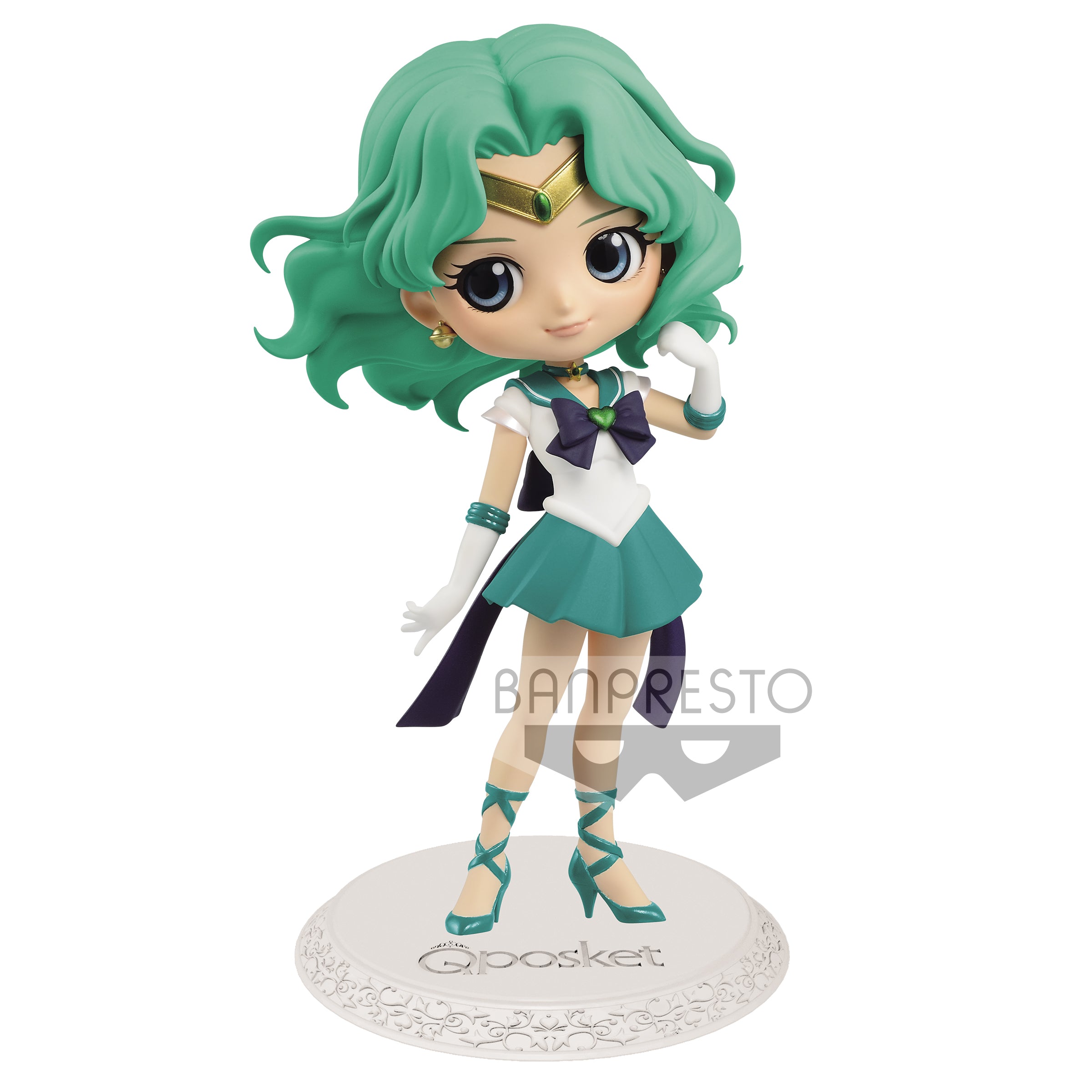 IN-STOCK Banpresto - Sailor Moon Eternal the Movie Q Posket - Super Sailor Neptune: Ver. A