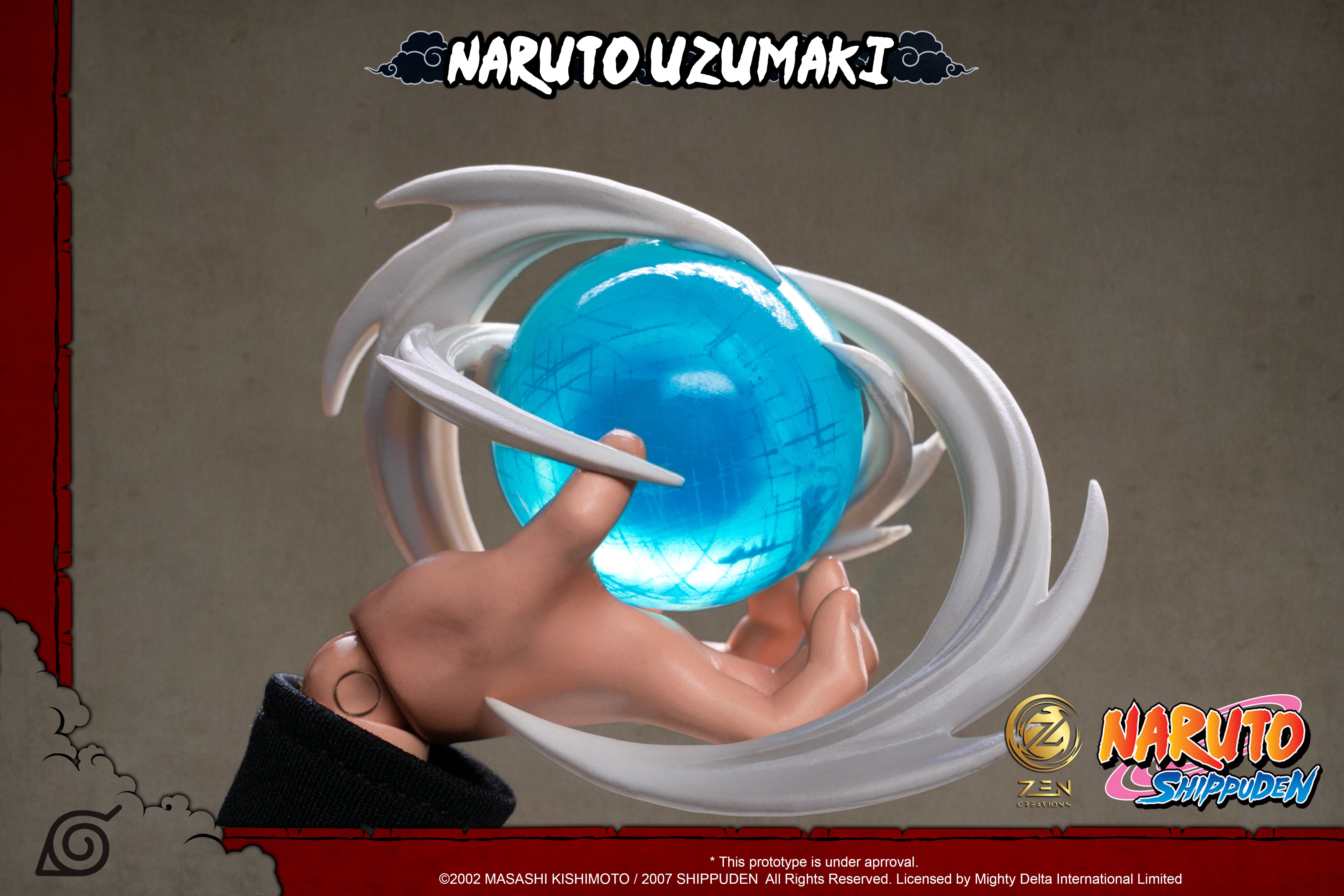 IN-STOCK Zen Creations - Posable Anime Figure 001 - Naruto Shippuden - Naruto Uzumaki: Ultimate Edition 1/6