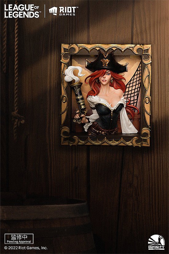 PRE-ORDER League of Legends - The Bounty Hunter - Miss Fortune 3D Frame
