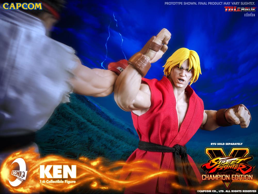 PRE-ORDER Street Fighter V - Ken Masters 1/6