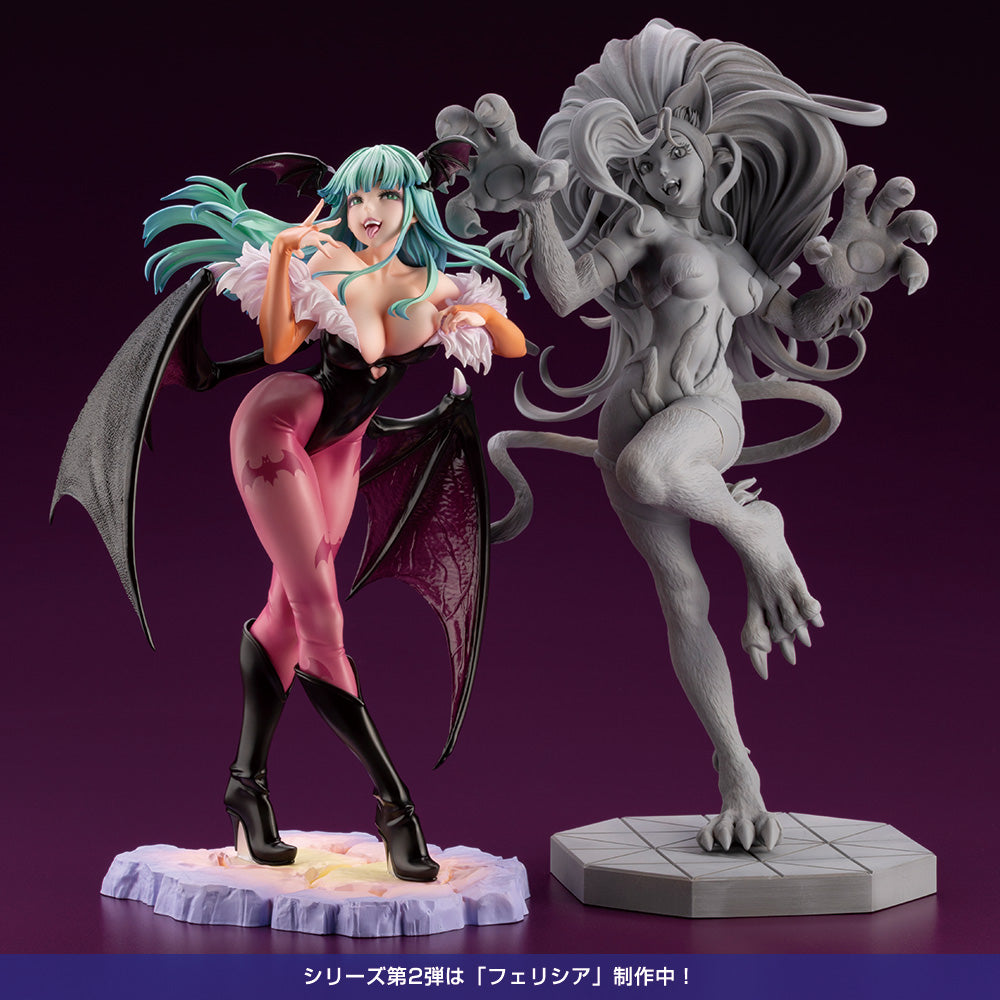 PRE-ORDER Darkstalkers Bishoujo - Morrigan 1/7