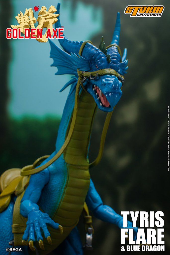 PRE-ORDER Golden Axe - Tyris Flare and Blue Dragon