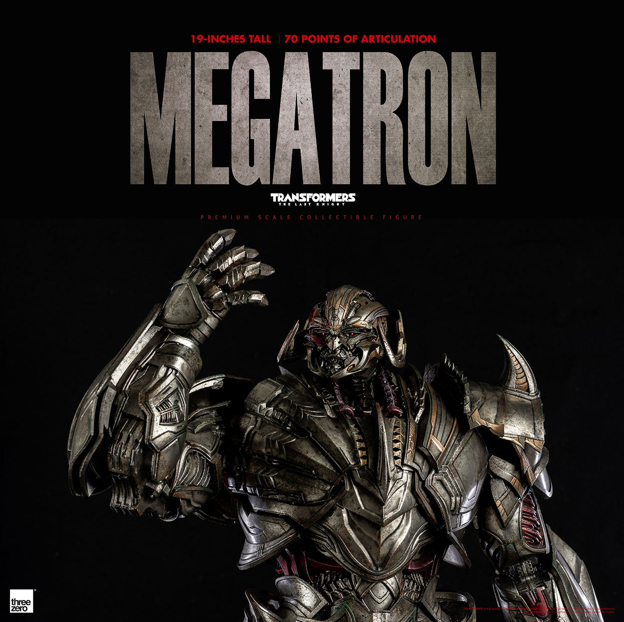 PRE-ORDER Transformers: The Last Knight - Megatron [4th Quarter 2022 Release]