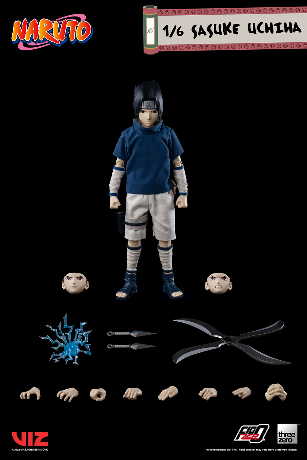 PRE-ORDER FigZero - Naruto - Sasuke Uchiha 1/6