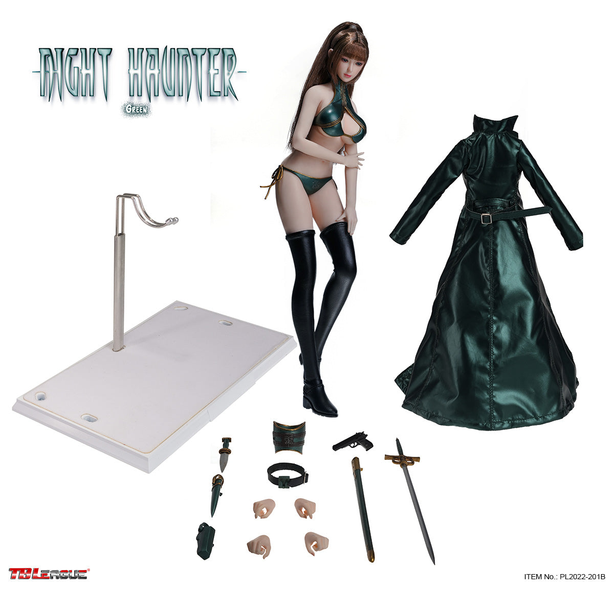 PRE-ORDER Night Haunter: Green 1/6