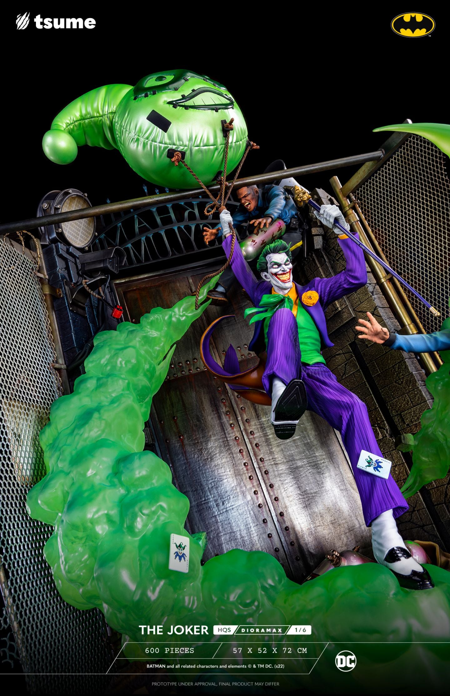 PRE-ORDER HQS Dioramax - The Joker 1/6