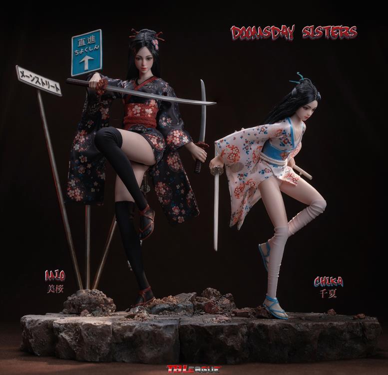 PRE-ORDER Doomsday Sisters - Chika: White 1/6