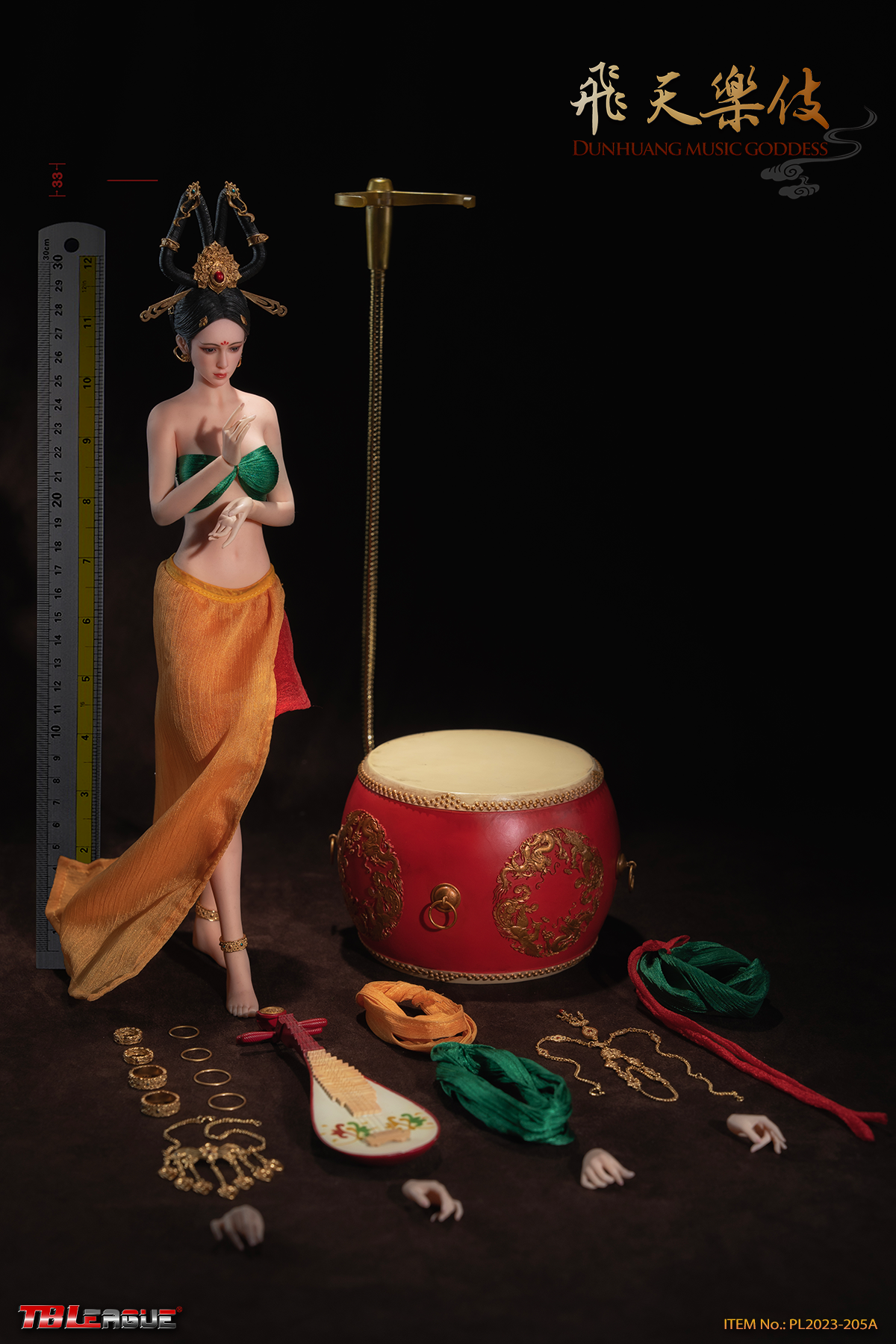 PRE-ORDER Dunhuang Music Goddess: Red 1/6