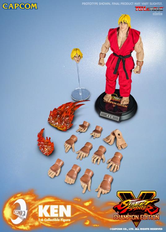 PRE-ORDER Street Fighter V - Ken Masters 1/6