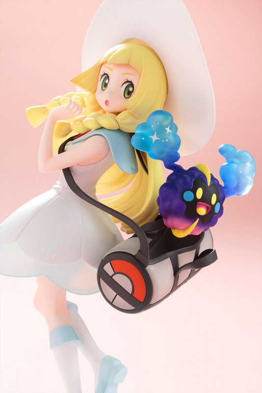 PRE-ORDER Pokémon Figure Series - Pocket Monsters Ultra Sun & Ultra Moon - Lilie and Cosmog 1/8 [EXCLUSIVE] [2nd Release]