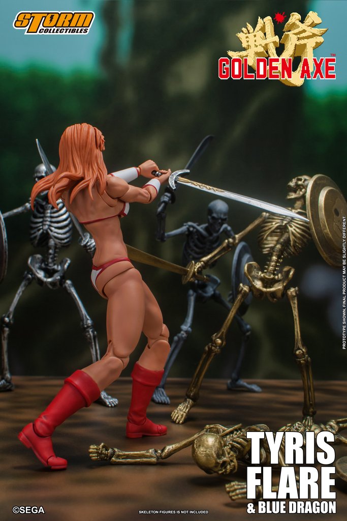 PRE-ORDER Golden Axe - Tyris Flare and Blue Dragon