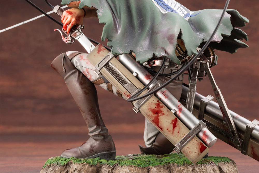 IN-STOCK Kotobukuya - ARTFX J - Attack on Titan - Levi: Fortitude Ver. 1/7 [2nd Release]