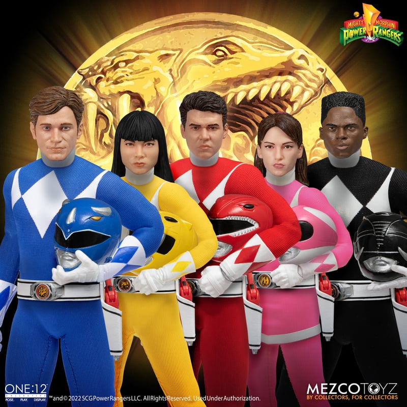 PRE-ORDER One: 12 Collective - Mighty Morphin Power Rangers Deluxe Box Set