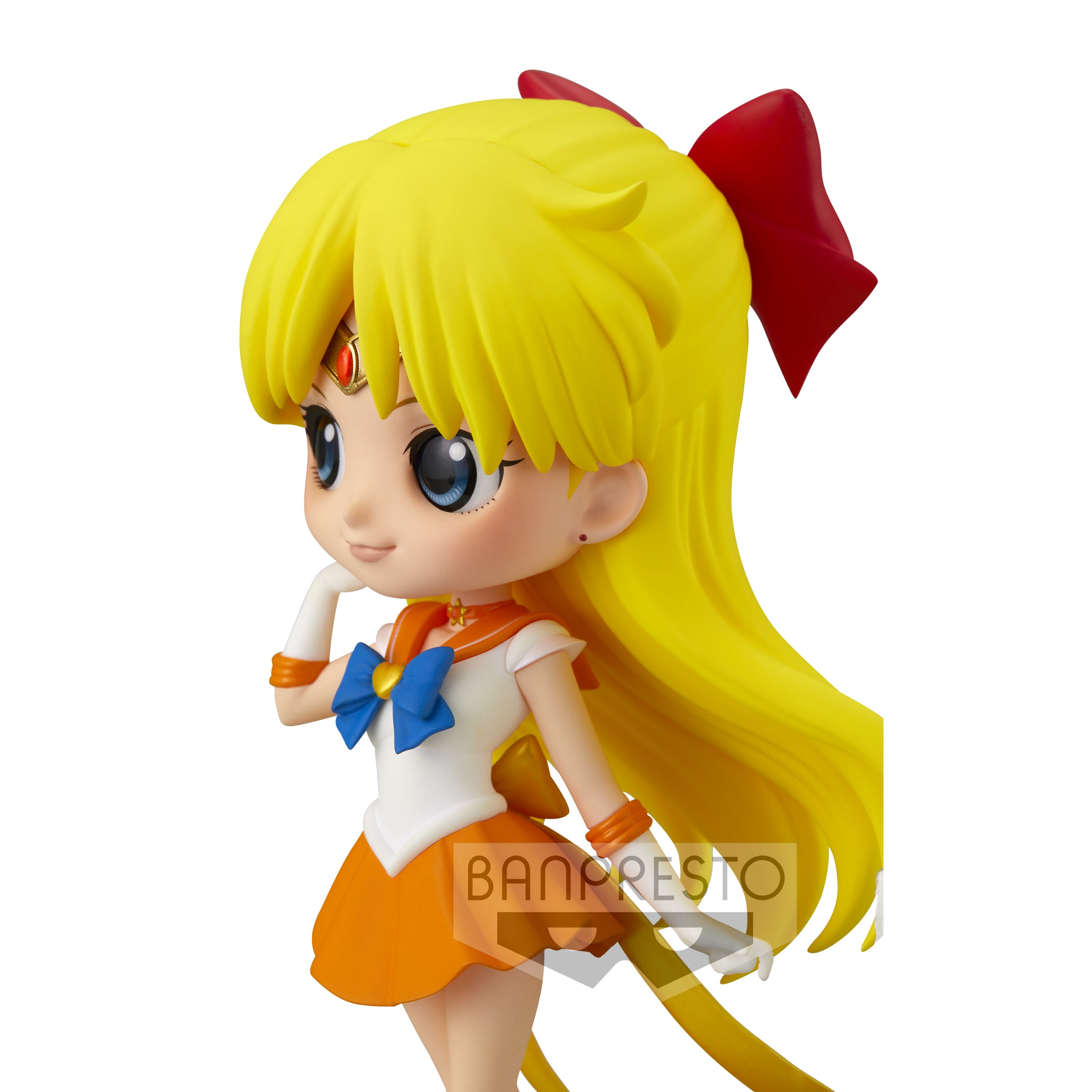 IN-STOCK Banpresto - Sailor Moon Eternal the Movie Q Posket - Super Sailor Venus: Ver. A