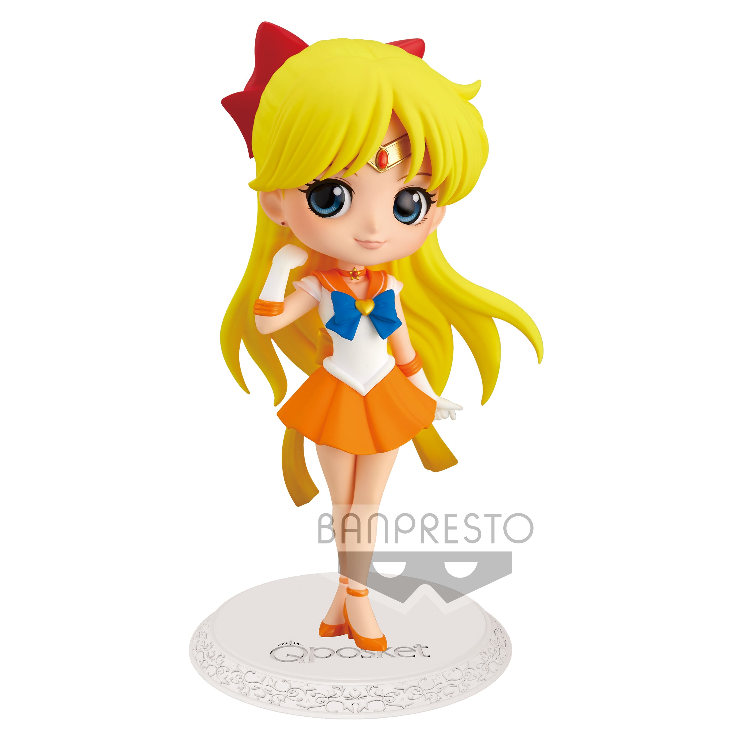 IN-STOCK Banpresto - Sailor Moon Eternal the Movie Q Posket - Super Sailor Venus: Ver. A