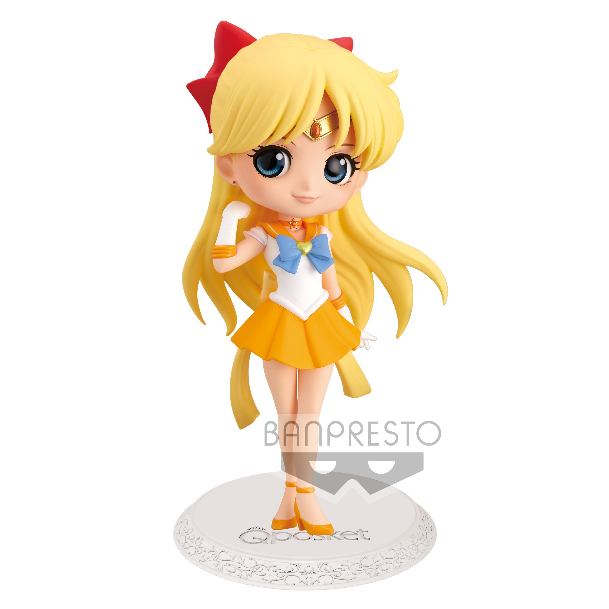 IN-STOCK Banpresto - Sailor Moon Eternal the Movie Q Posket - Super Sailor Venus: Ver. A