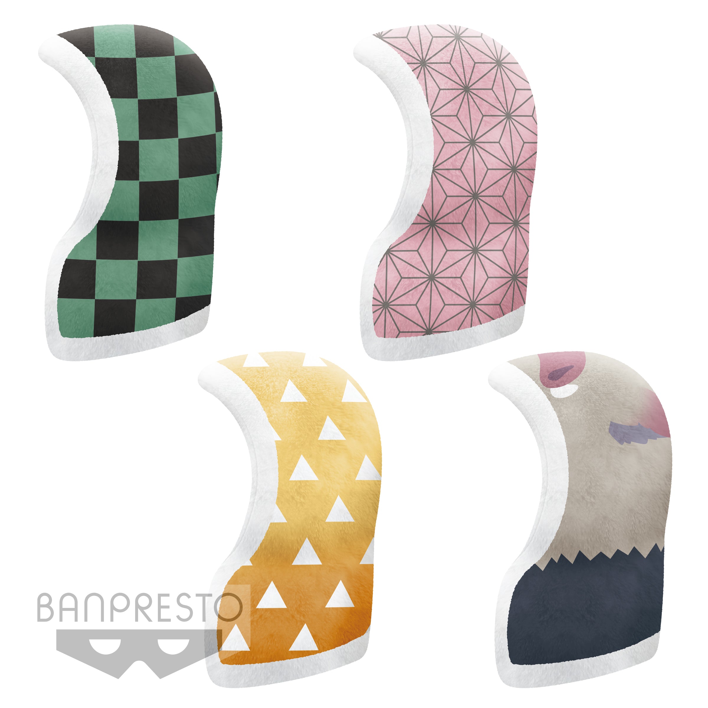 PRE-ORDER Demon Slayer: Kimetsu no Yaiba Mascot Plush: The Dress Up Poncho - A: Tanjiro Kamado