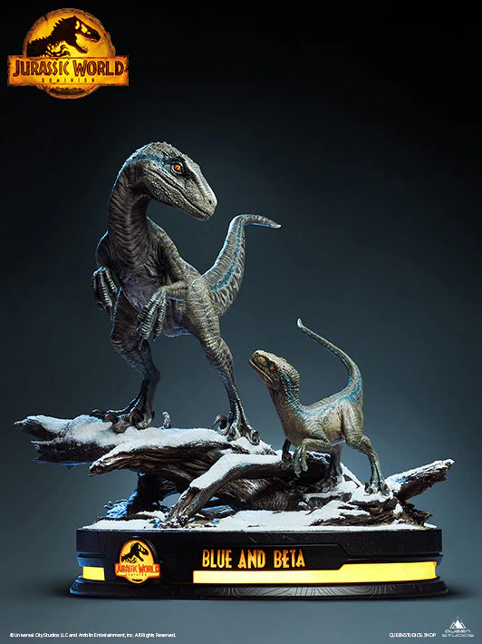 PRE-ORDER Jurassic World Dominion Suite - Statue + Logo Set