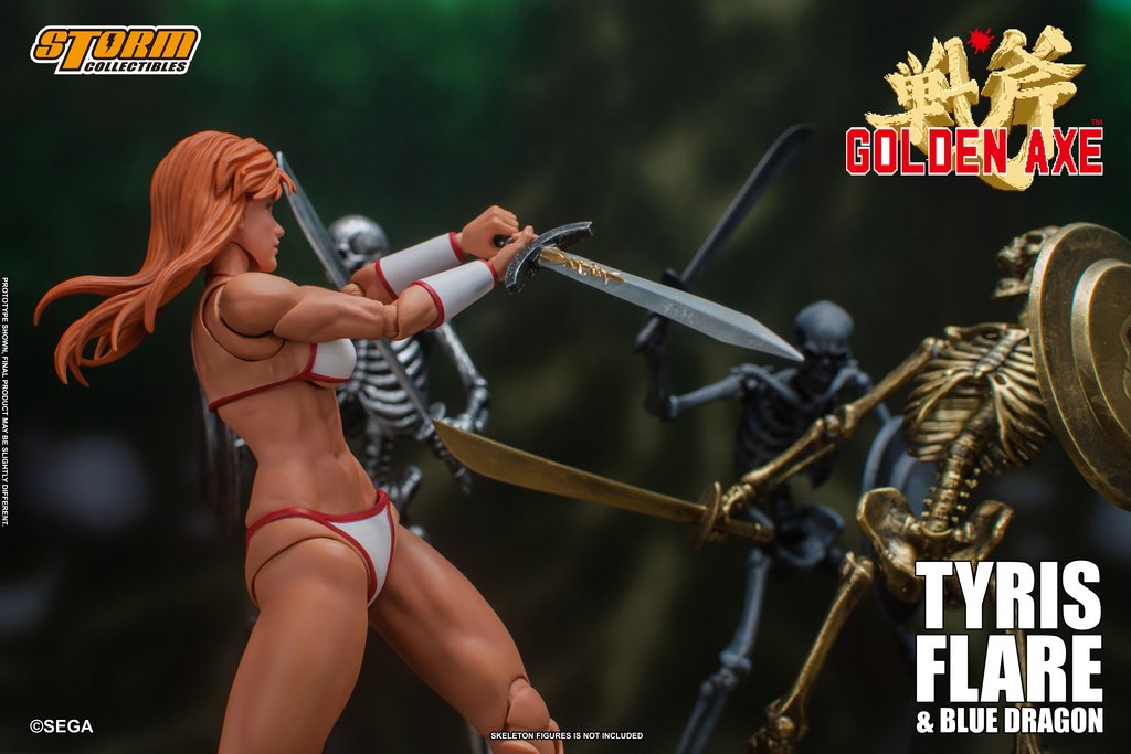 PRE-ORDER Golden Axe - Tyris Flare and Blue Dragon