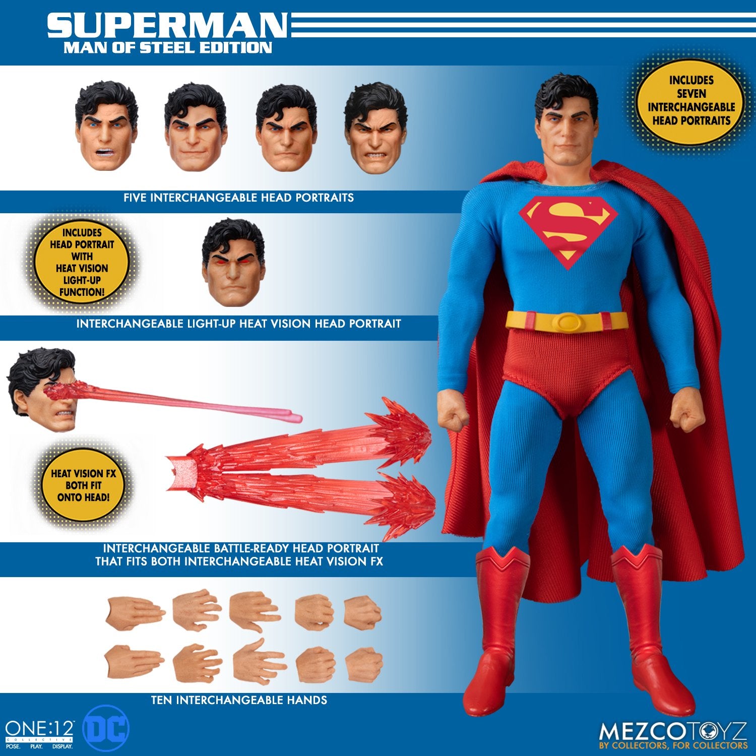 PRE-ORDER One 12 Collective - Superman: Man of Steel Edition