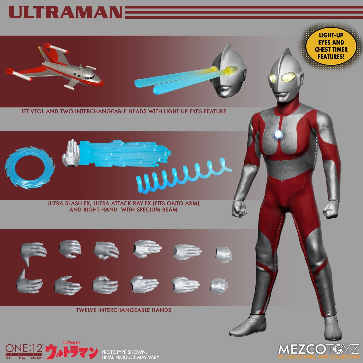 PRE-ORDER One 12 Collective - Ultraman