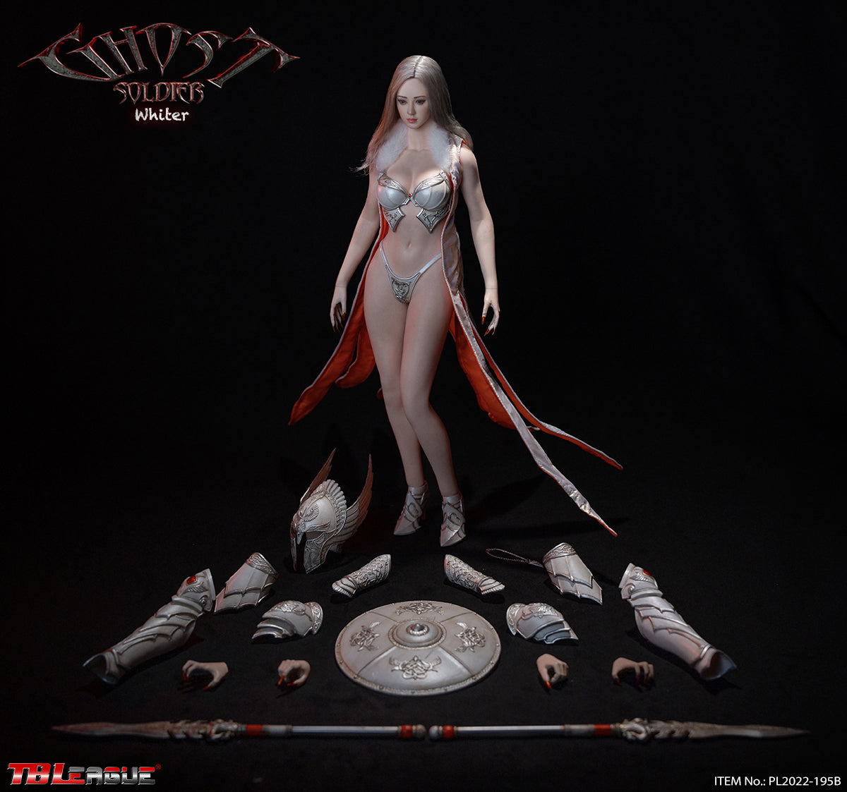 PRE-ORDER Ghost Soldier: White 1/6