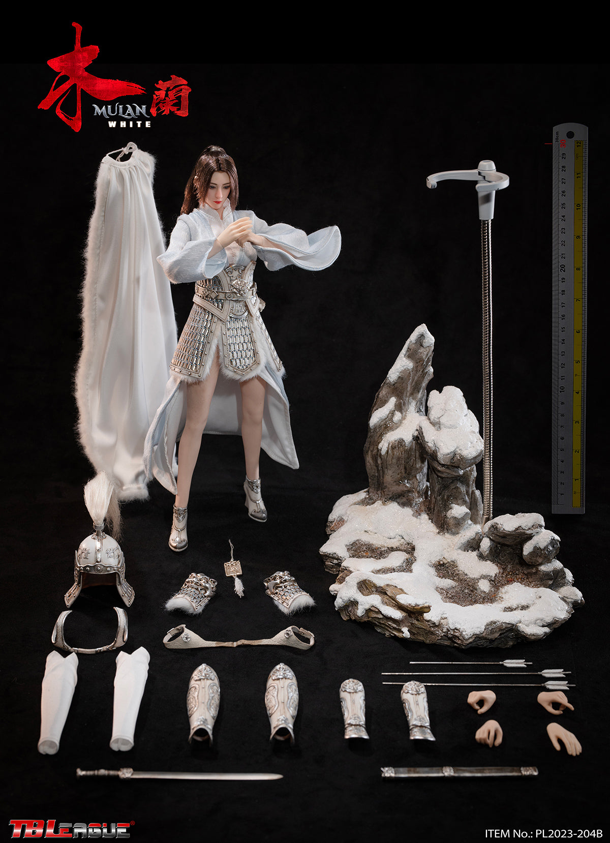 PRE-ORDER Mulan: White 1/6