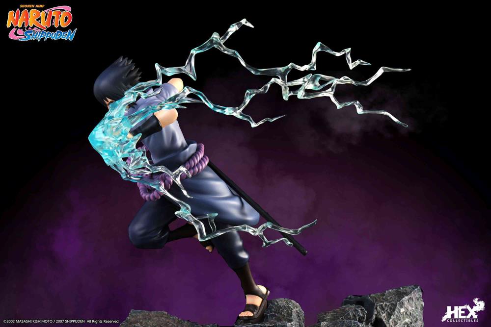 IN-STOCK HEX Collectibles - Naruto Shippuden - Uchiha Sasuke: Kekkei genkai, Mangekyo Sharingan: Susano’o 1/8