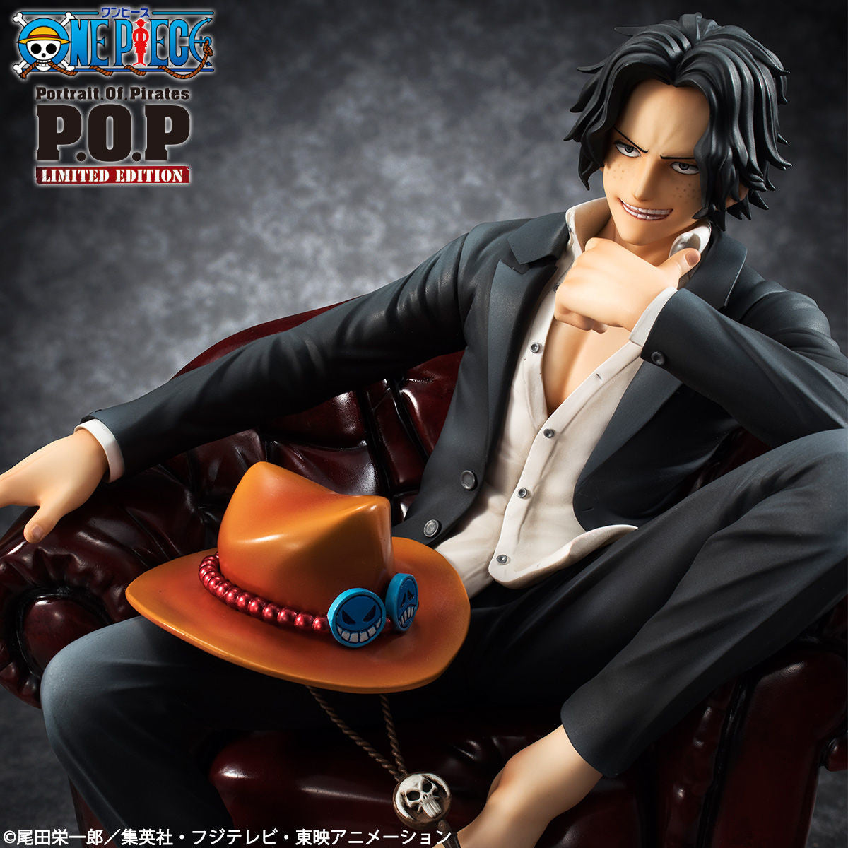 IN-STOCK MegaHouse - Portrait Of.Pirates One Piece S.O.C -  Portgas D. Ace 1/8 [EXCLUSIVE]