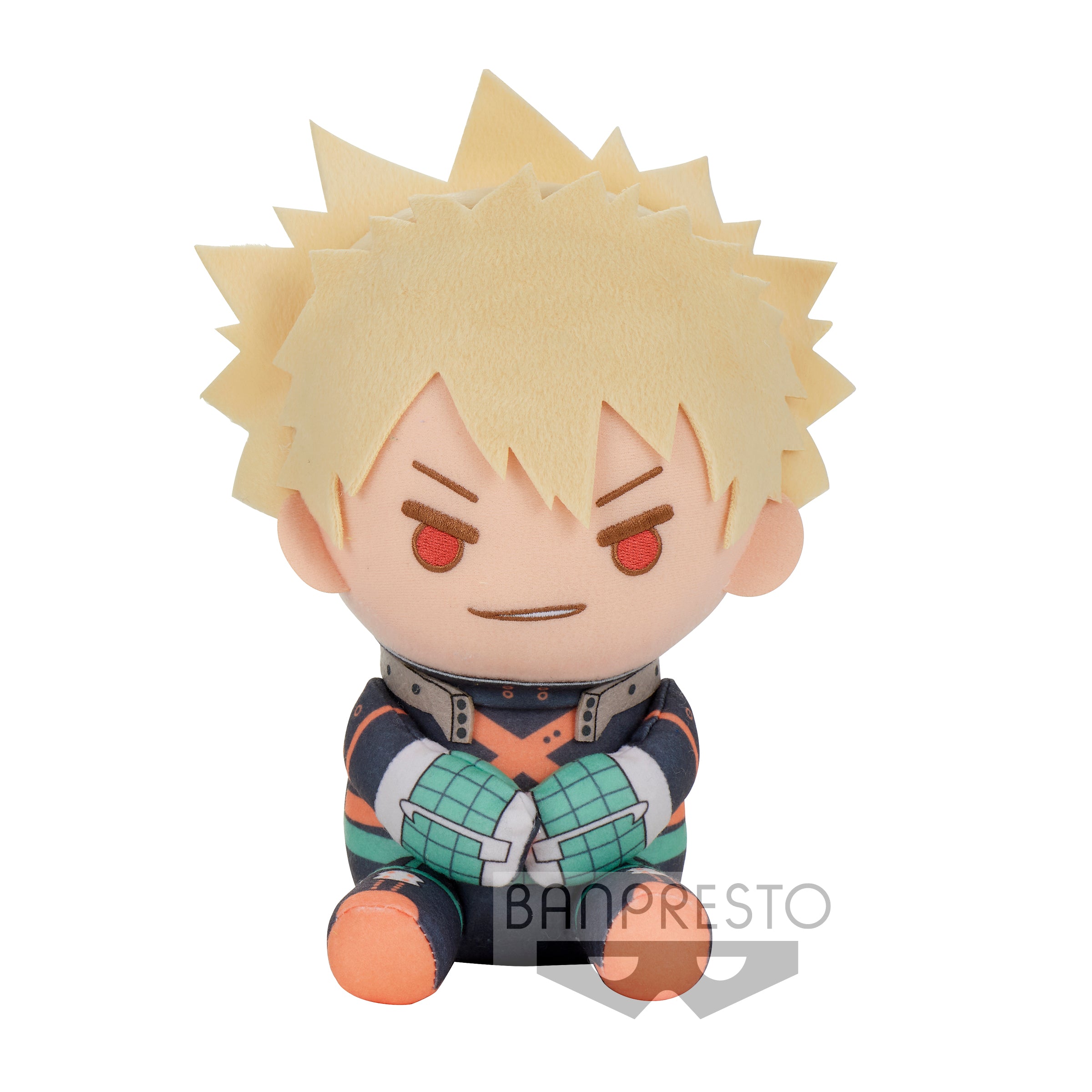 PRE-ORDER My Hero Academia Big Plush Izuku Midoriya & Katsuki Bakugo - B: Katsuki Bakugo
