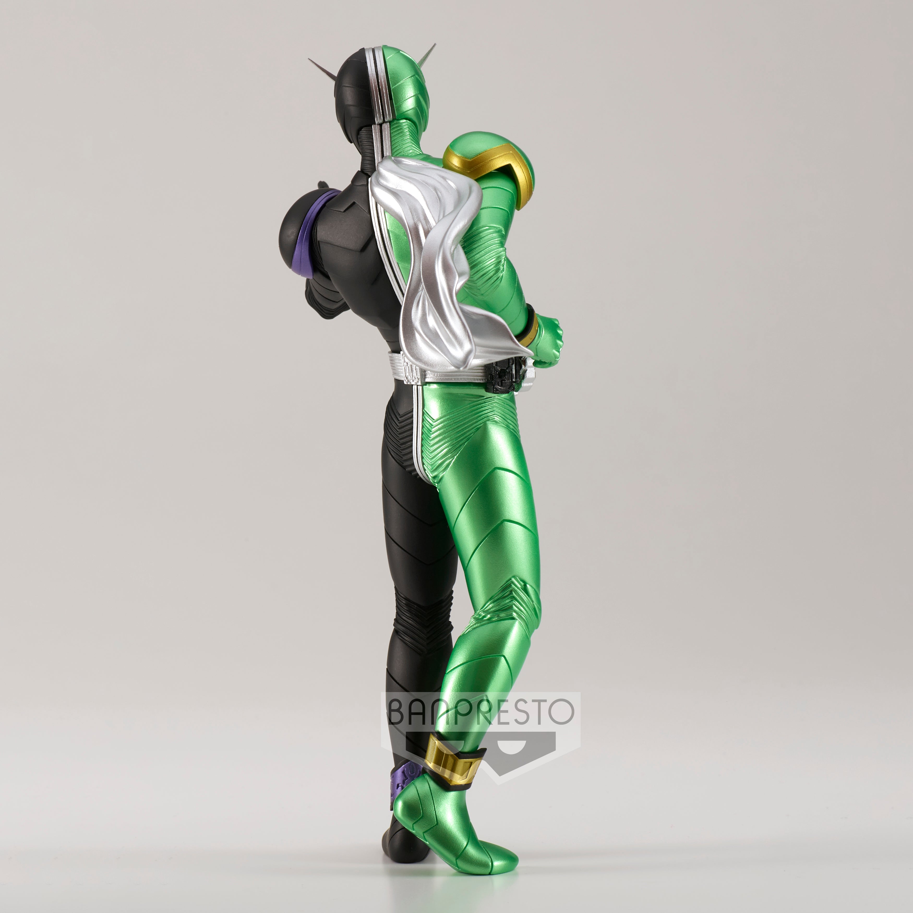 PRE-ORDER Kamen Rider W Hero's Brave Statue Figure - Kamen Rider W Cyclone Joker: Ver. A