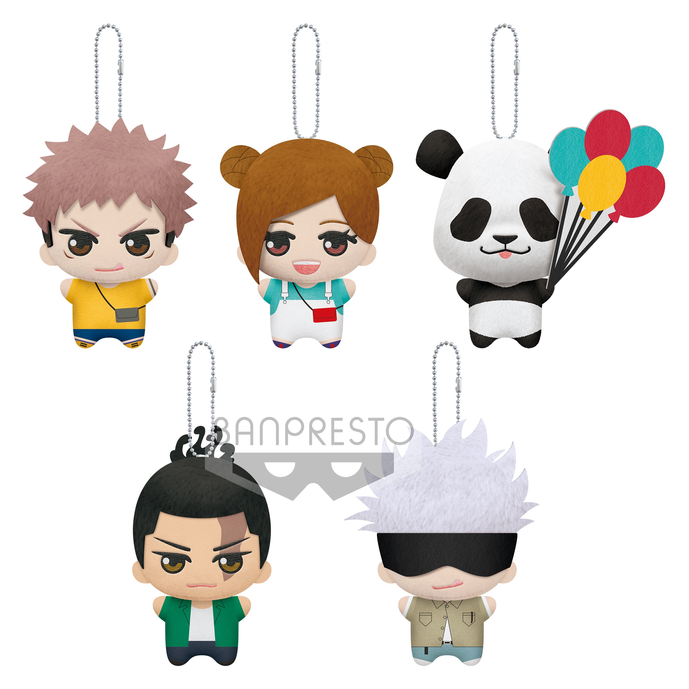 PRE-ORDER Jujutsu Kaisen Mascot Plush Vol. 1 [Set of 5]