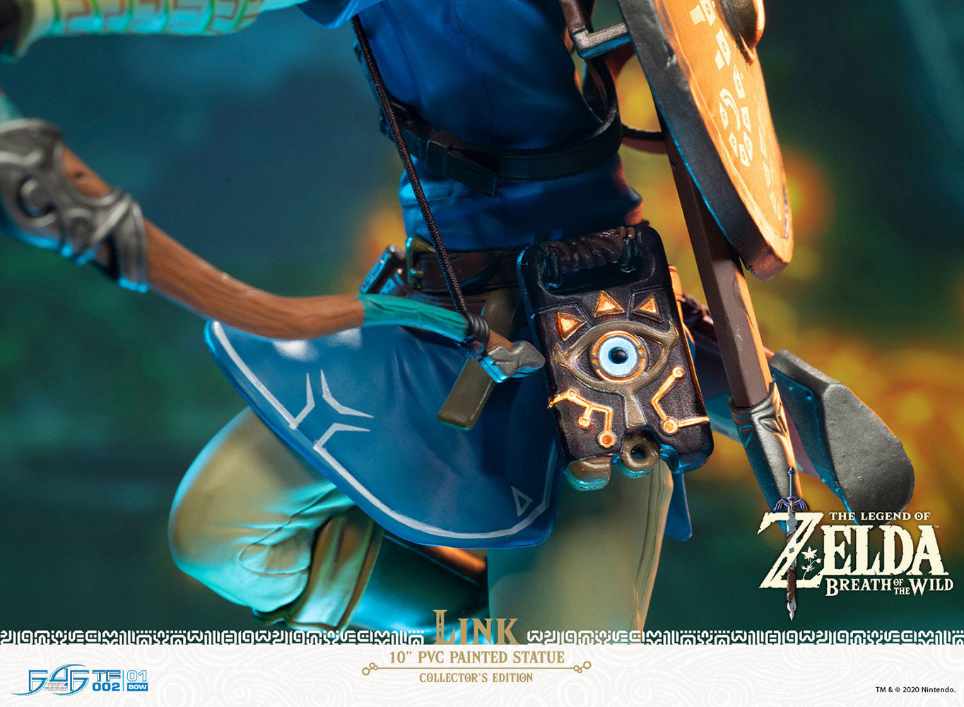 IN-STOCK First 4 Figures - The Legend of Zelda: Breath of the Wild - Link: Collector's Edition (Light-Up Function) [3rd Release]