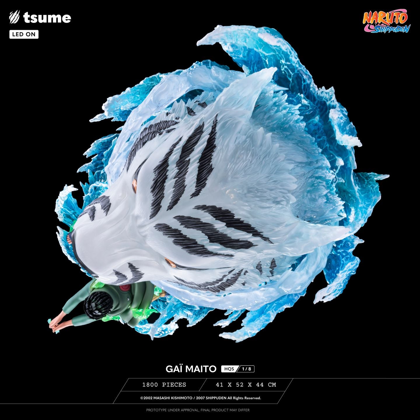 PRE-ORDER HGS - Naruto Shippuden - Might Gai 1/8