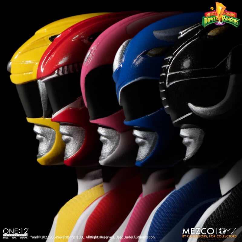 PRE-ORDER One: 12 Collective - Mighty Morphin Power Rangers Deluxe Box Set