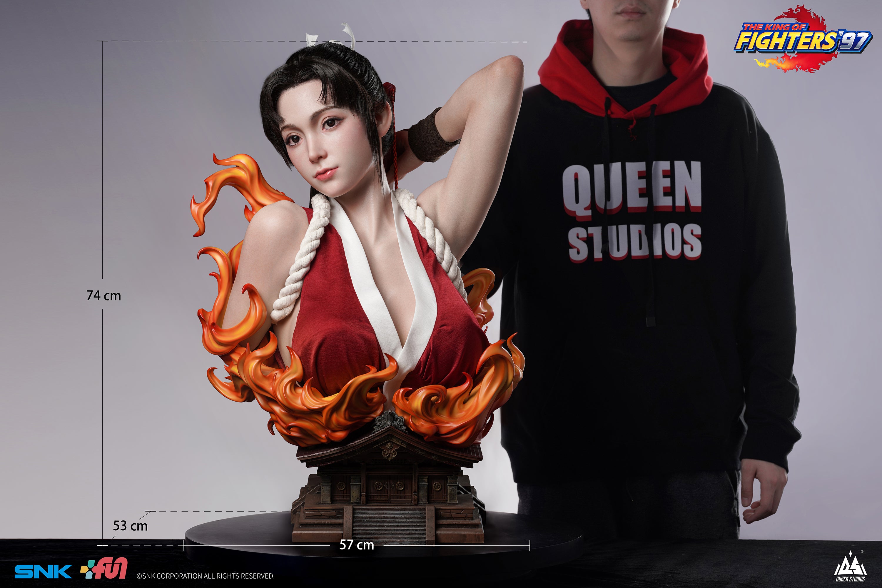PRE-ORDER The King of Fighters '97 - Mai Shiranui Life Size Bust
