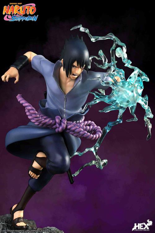 IN-STOCK HEX Collectibles - Naruto Shippuden - Uchiha Sasuke: Kekkei genkai, Mangekyo Sharingan: Susano’o 1/8