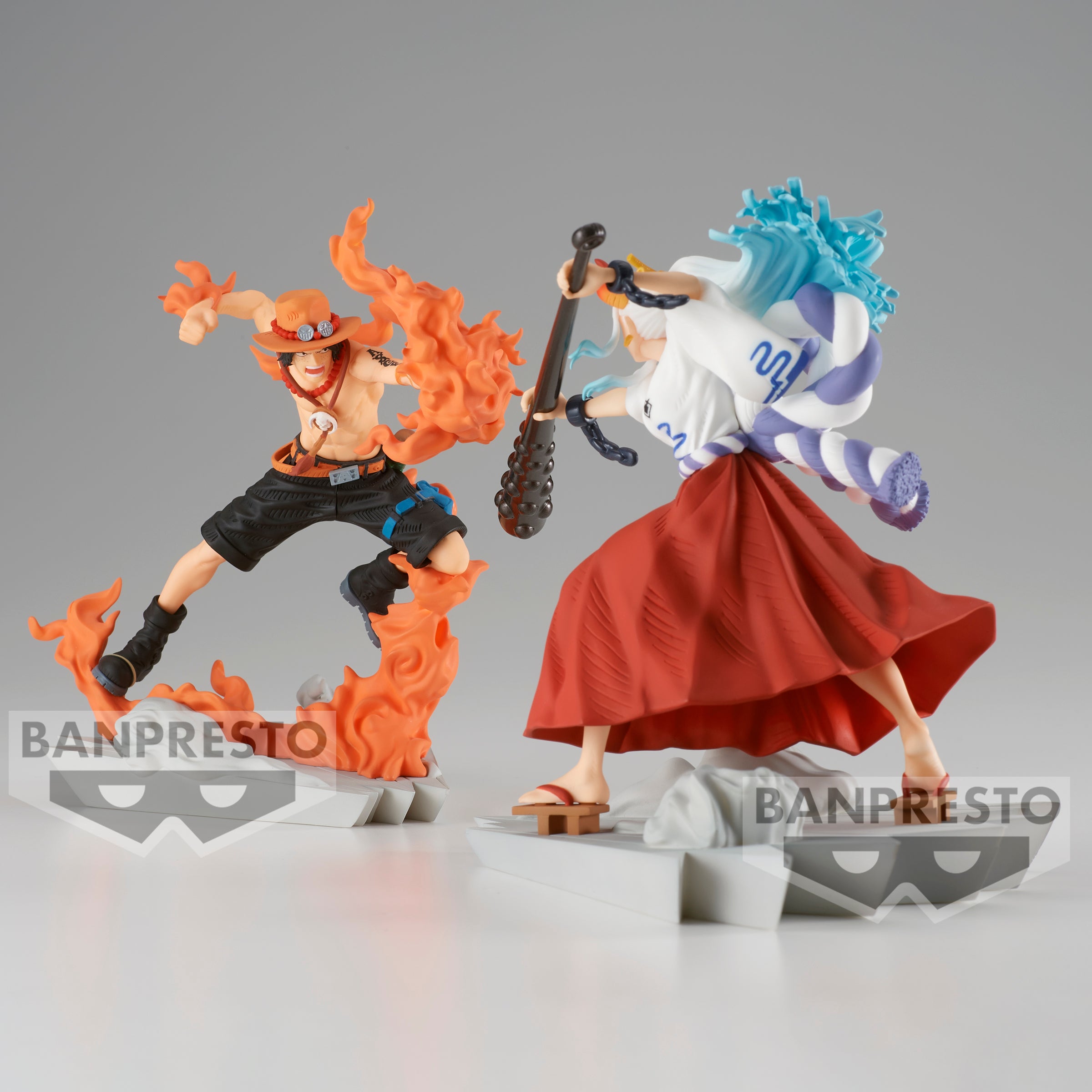 PRE-ORDER One Piece Senkozekkei - Portgas D. Ace vs Yamato [Set of 2]
