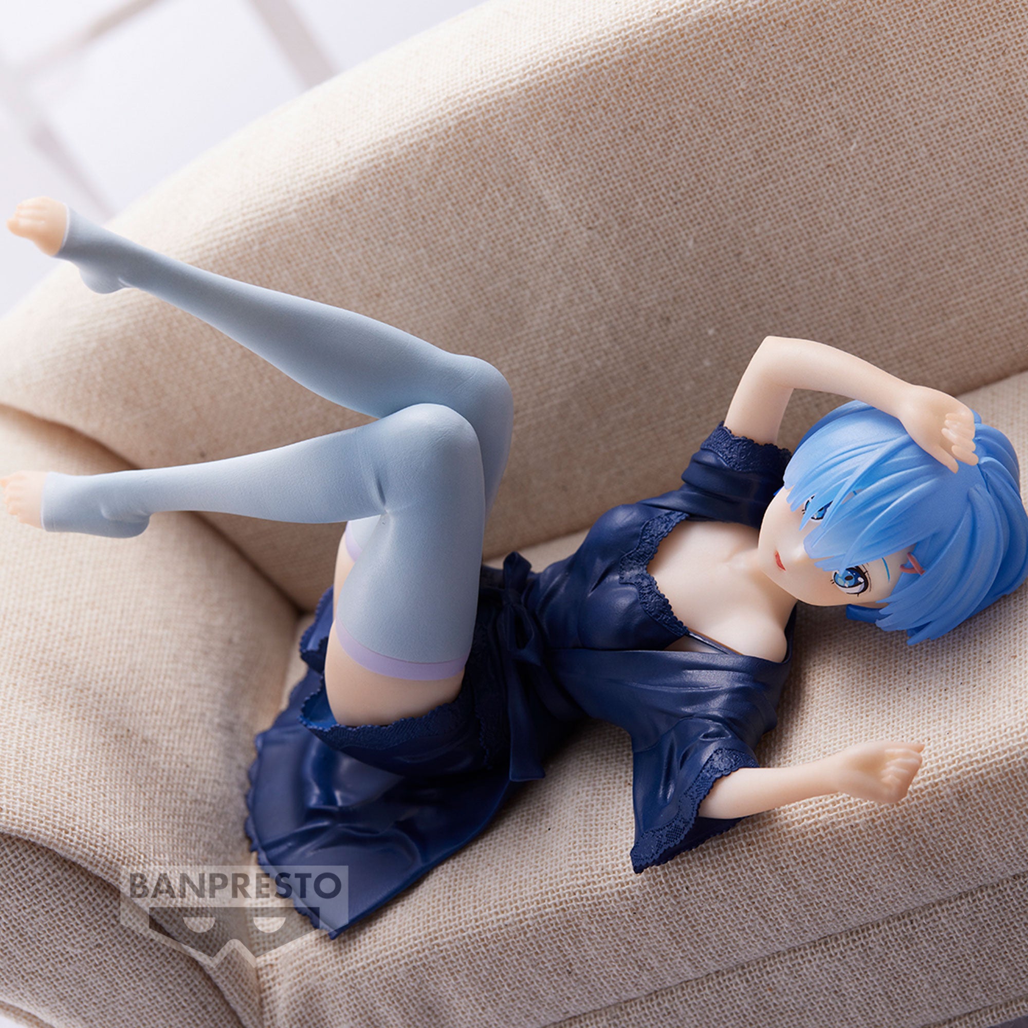 IN-STOCK Banpresto - Re: ZERO Starting Life in Another World Relax Time - Rem: Dressing Gown Ver.