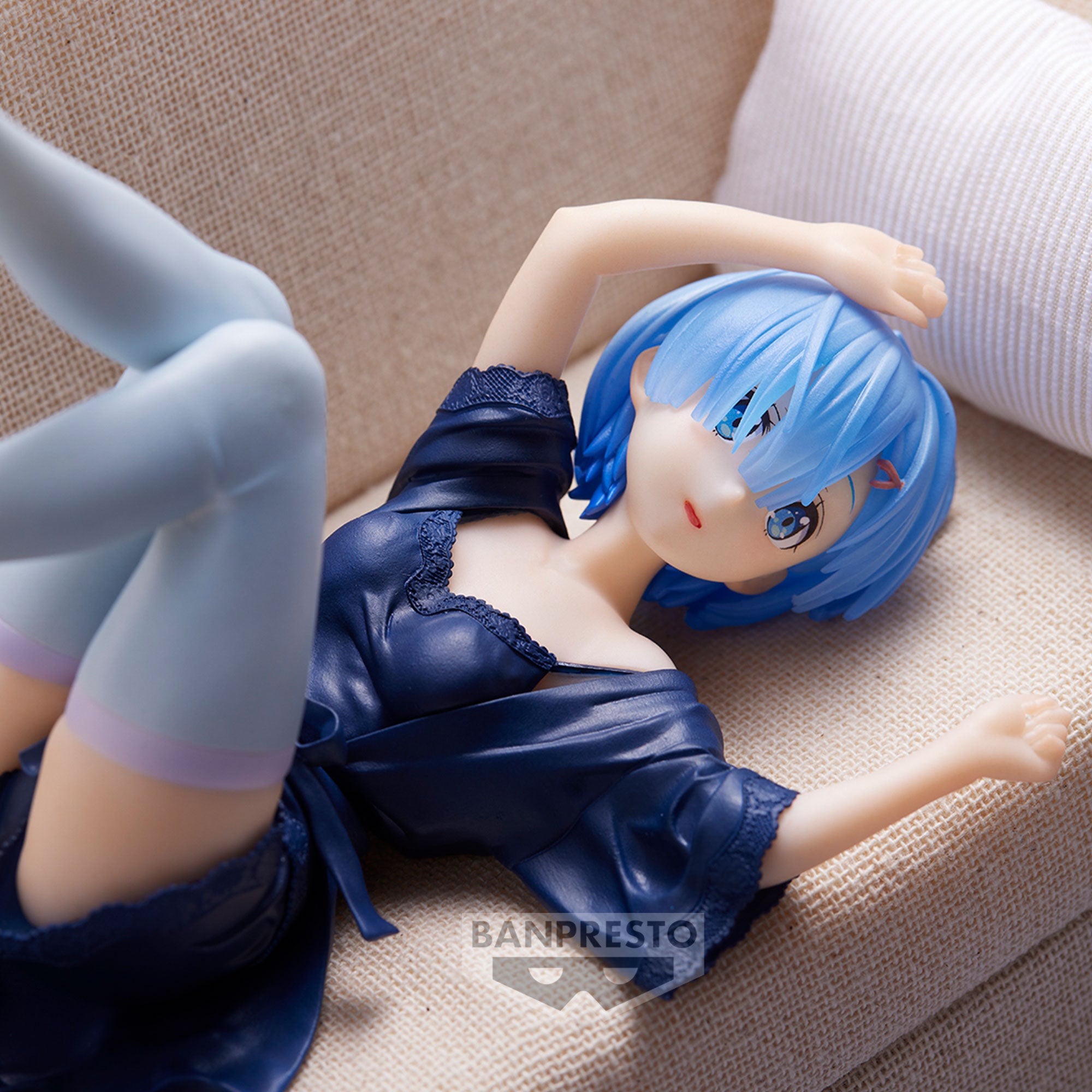 IN-STOCK Banpresto - Re: ZERO Starting Life in Another World Relax Time - Rem: Dressing Gown Ver.