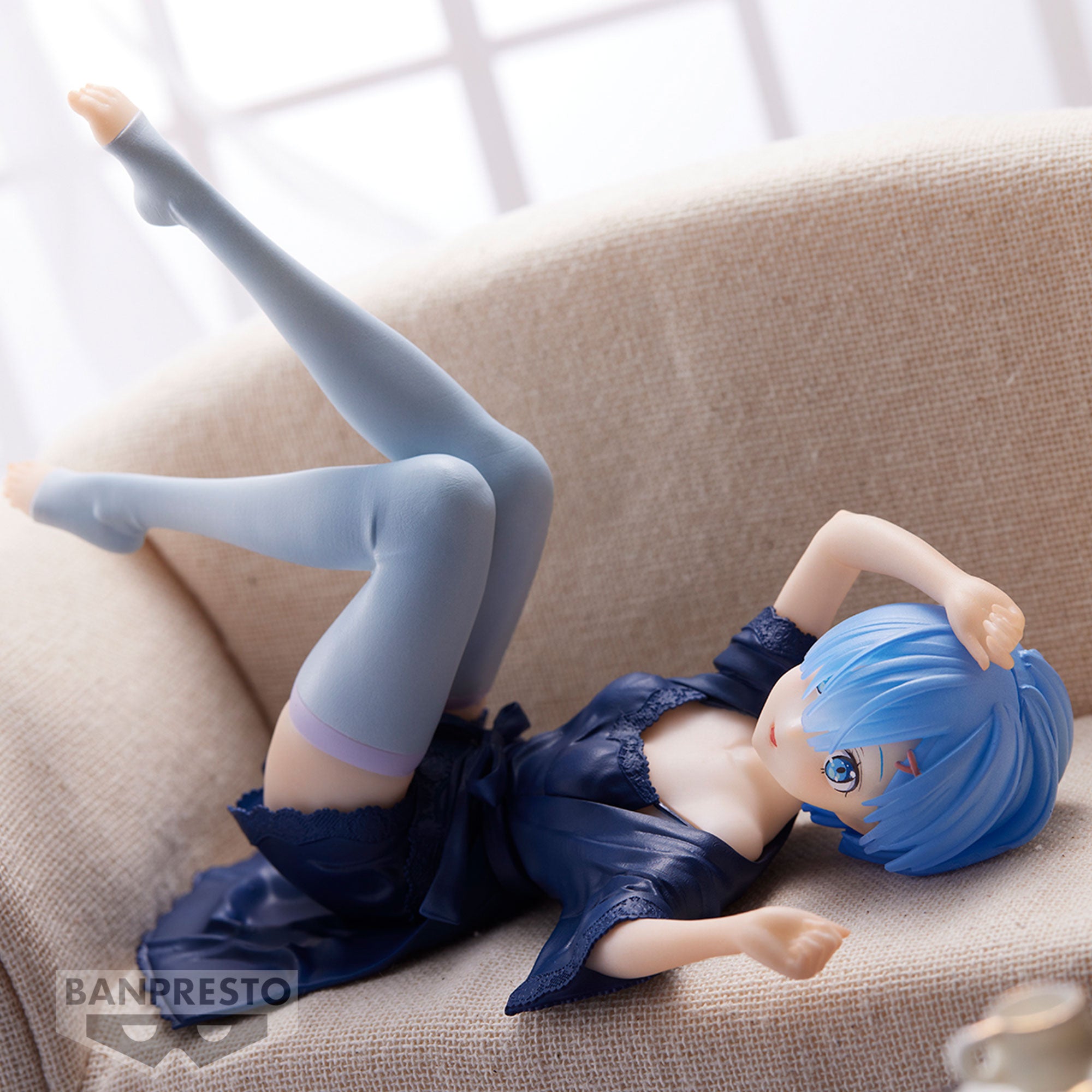 IN-STOCK Banpresto - Re: ZERO Starting Life in Another World Relax Time - Rem: Dressing Gown Ver.