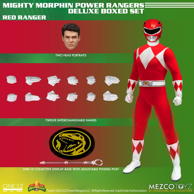 PRE-ORDER One: 12 Collective - Mighty Morphin Power Rangers Deluxe Box Set