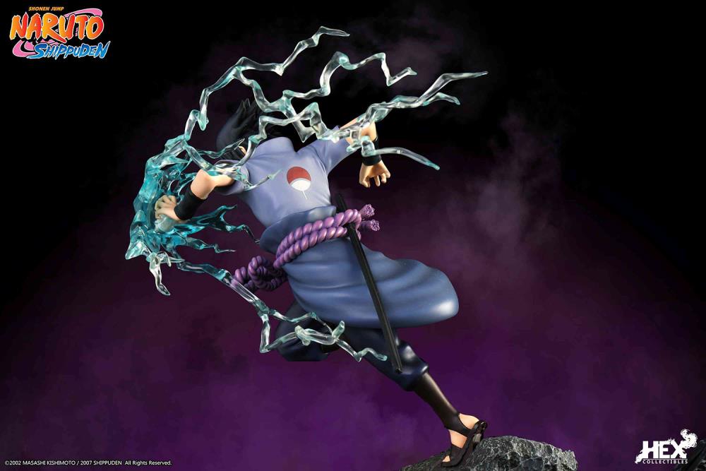 IN-STOCK HEX Collectibles - Naruto Shippuden - Uchiha Sasuke: Kekkei genkai, Mangekyo Sharingan: Susano’o 1/8