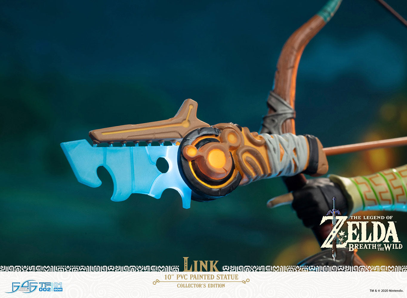IN-STOCK First 4 Figures - The Legend of Zelda: Breath of the Wild - Link: Collector's Edition (Light-Up Function) [3rd Release]