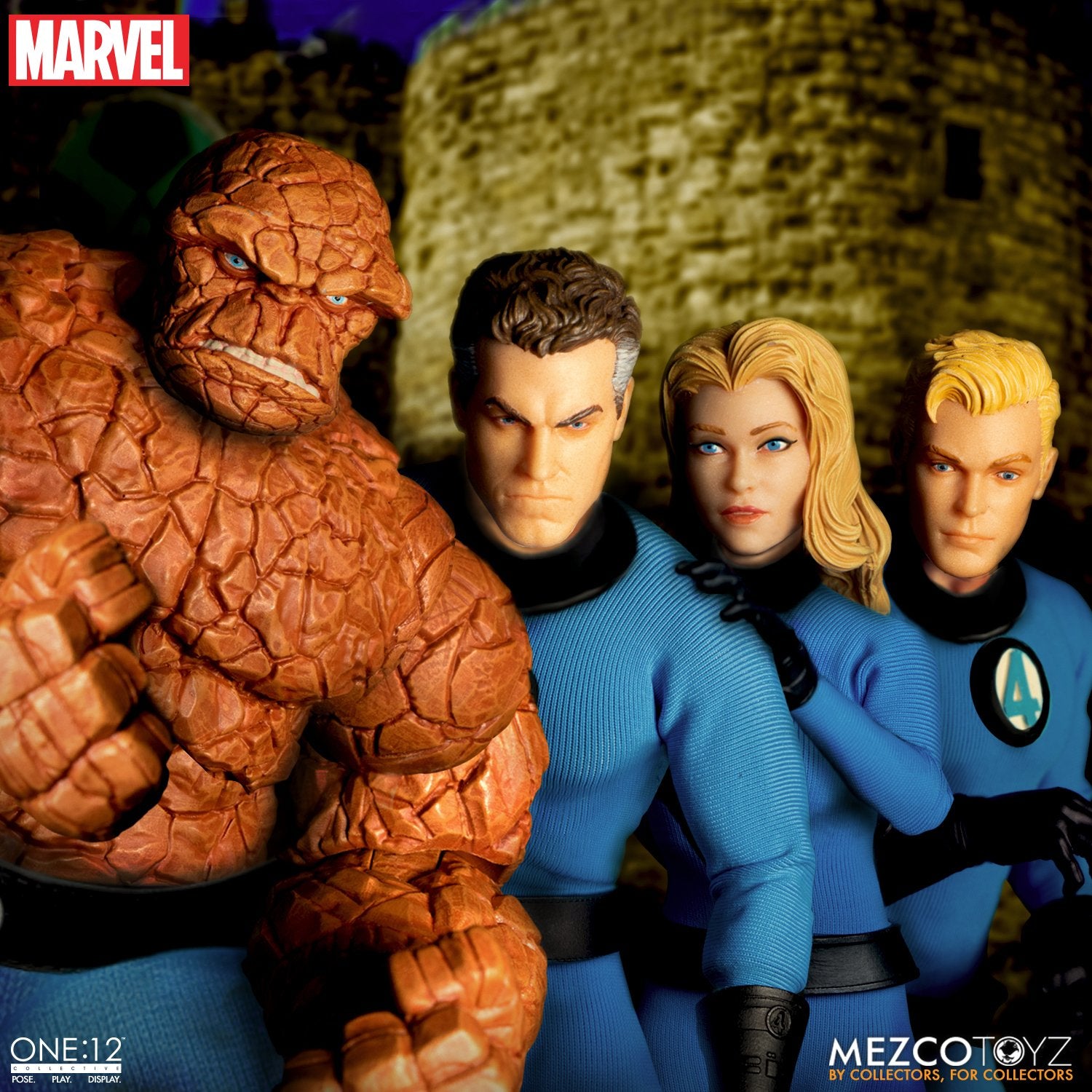 PRE-ORDER One:12 Collective Fantastic Four – Deluxe Steel Boxed Set