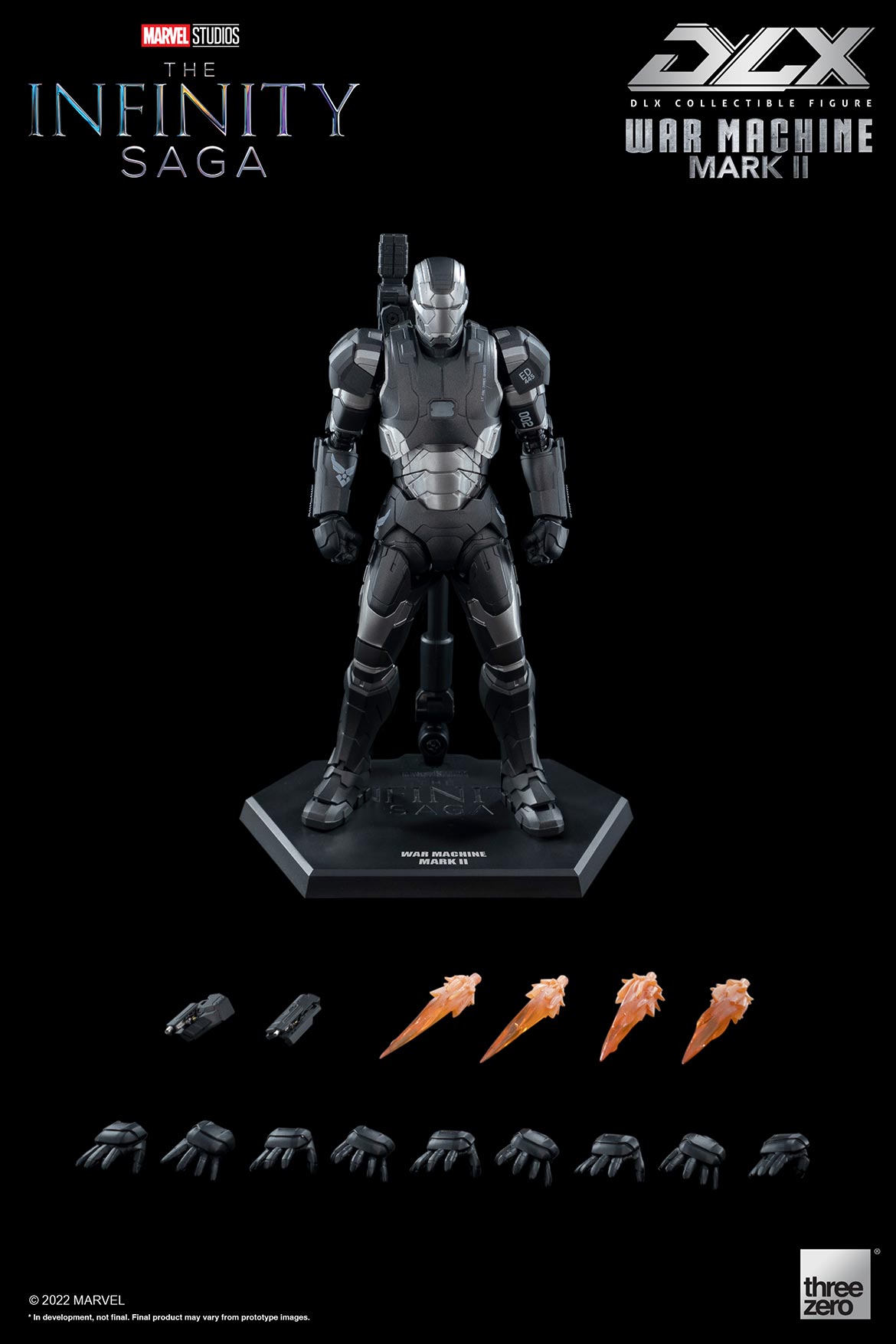 PRE-ORDER Marvel Studios: The Infinity Saga - DLX War Machine Mark 2