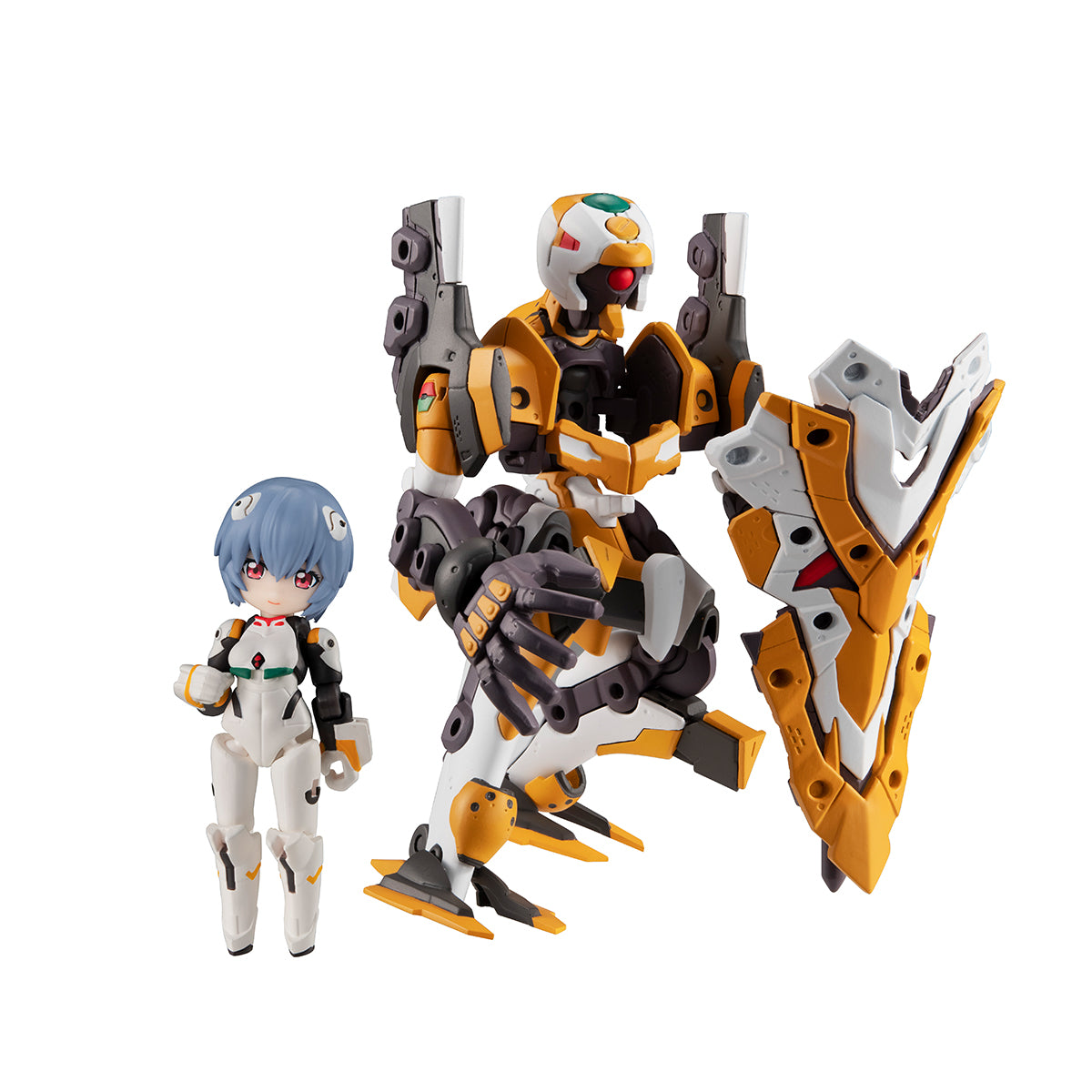 PRE-ORDER Desktop Army - Rebuild of Evangelion - Rei Ayanami and Eva Unit-00