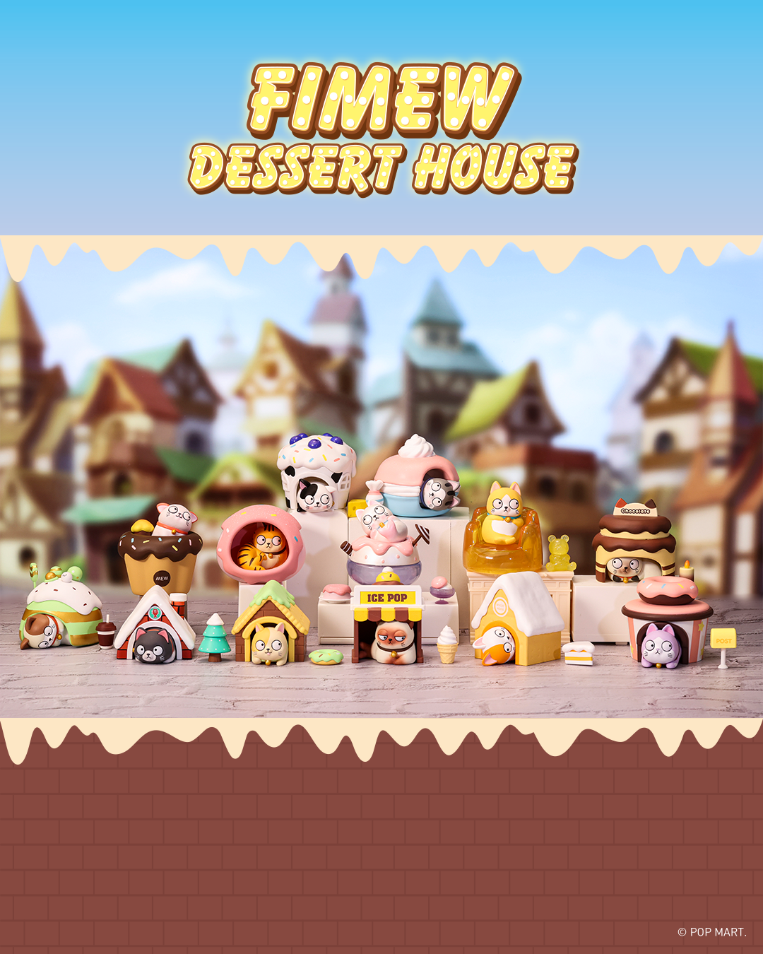 PRE-ORDER Fish Cat - FiMew Dessert House Series [Box of 12]