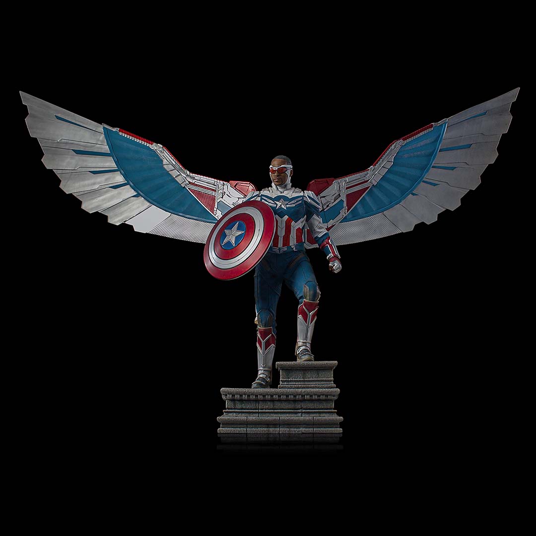 PRE-ORDER Falcon and the Winter Soldier - Captain America Sam Wilson Open Wings Version Legacy Replica 1/4