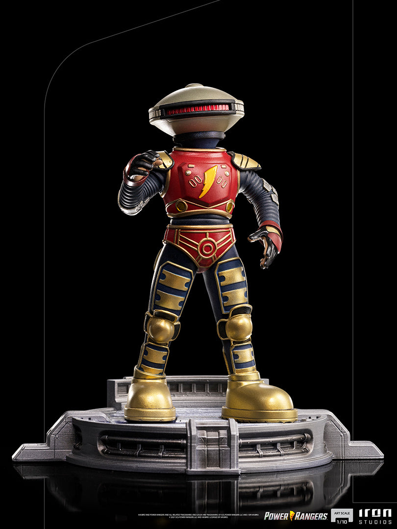 PRE-ORDER Mighty Morphin Power Rangers - Alpha 5 Art Scale 1/10
